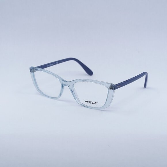 🕶️ New Vogue VO5217 2616 Eyeglasses - Transparent Azure Frame 53mm